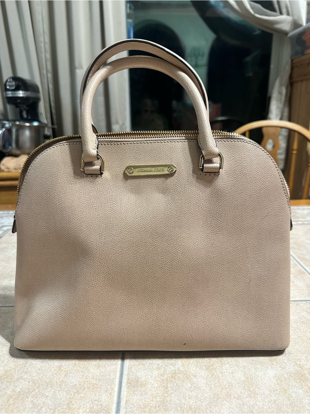 Michael Kors Blush Dome Satchel
